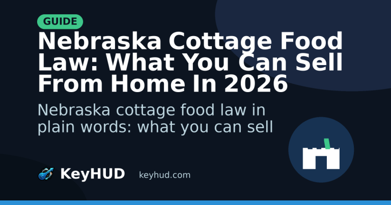 Nebraska Cottage Food Law: License Rules For Home Bakers (2026)